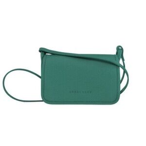 NWOT Longchamp Le Foulonné Leather XS Clutch Crossbody